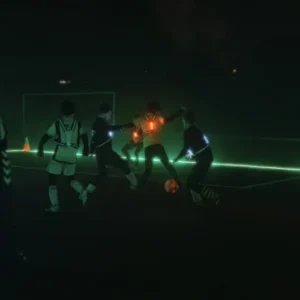 4 unique Leds-Play football pitches